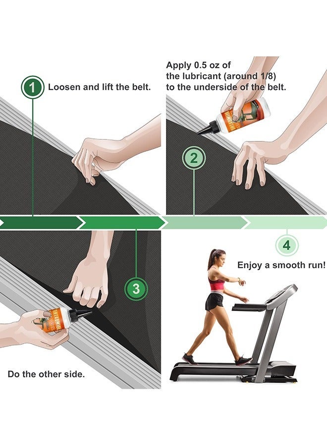 WILLIAM WEIR 100ml Treadmill Lubricant Treadmill Belt Lubricant Treadmill Oil Belt Lubes Easy Use Suitable for Most Treadmill Brands - Image 3